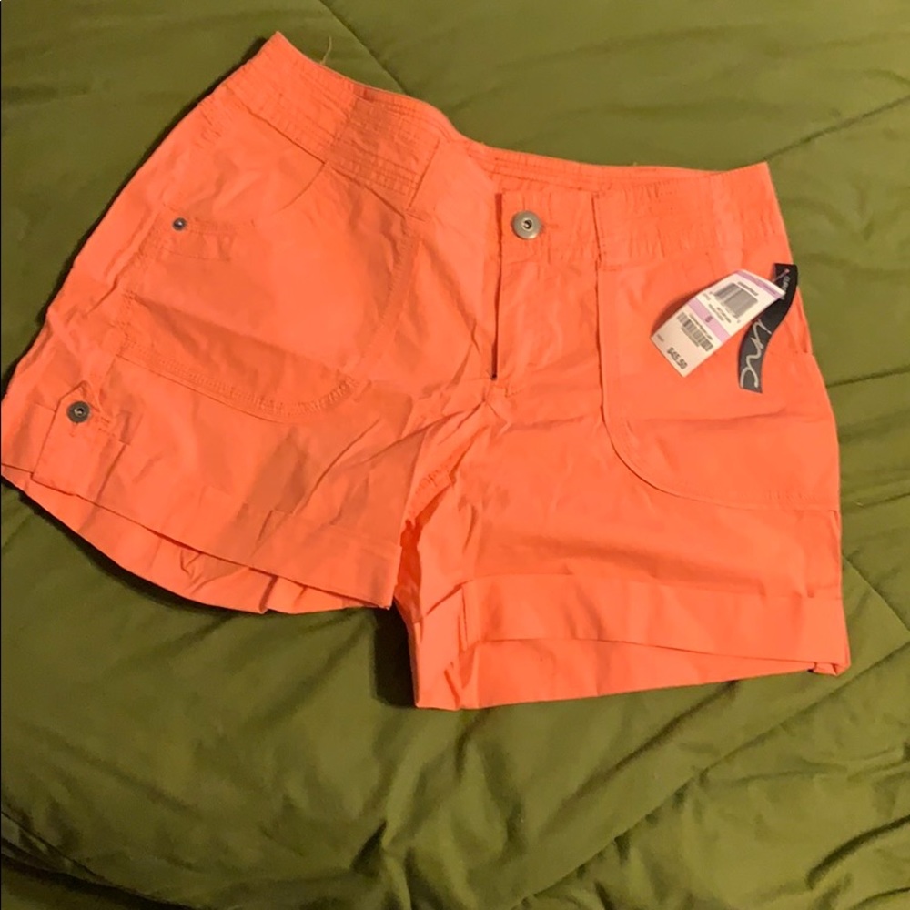 Inc Curvy Fit Shorts Peach Size 6